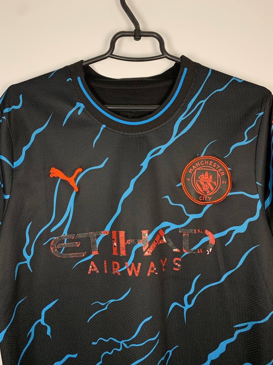 Puma Haaland #9 Manchester City Away Jersey 22/23 | Puma | Size M Size US M / EU 48-50 / 2 - 2 Thumbnail