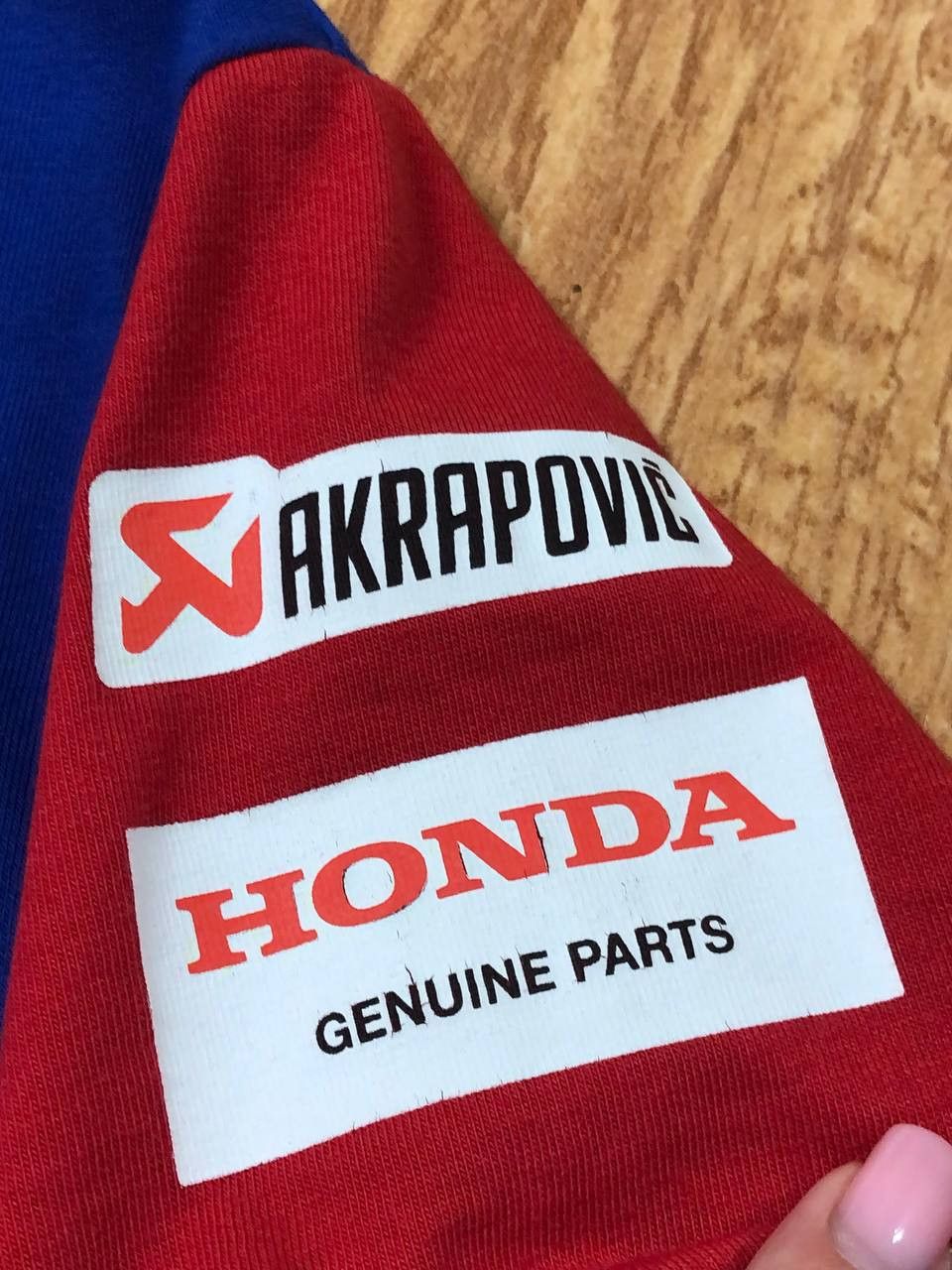 Honda Honda Team Motorrad Superbike Racing Polo Jersey Size US XS / EU 42 / 0 - 6 Thumbnail