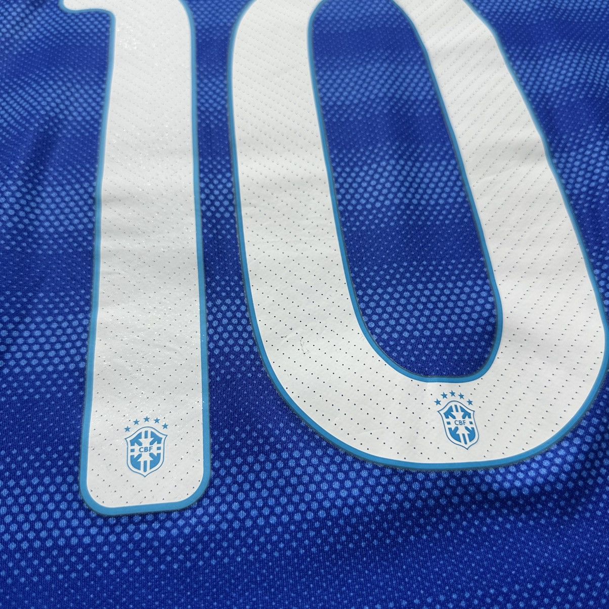 Nike KIDS BRAZIL NIKE 2014 WORLD CUP FOOTBALL JERSEY #10 NEYMAR Size US XXS / EU 40 - 9 Thumbnail