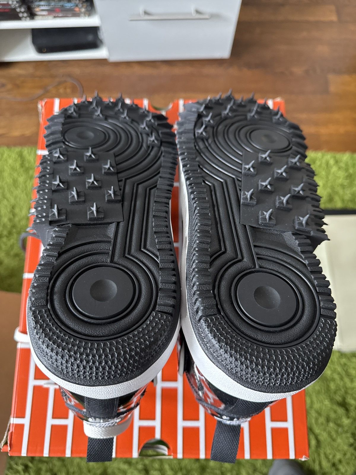 Nike × Off-White Nike X Off-White Air Force 1 Mid SP LTHR "SHEED" Size US 11.5 / EU 44-45 - 5 Thumbnail