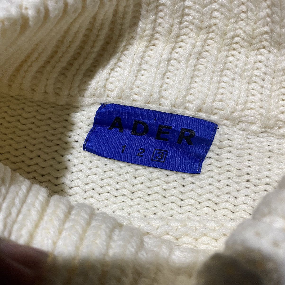 Ader Error ADER ERROR Knitwear A Logo Oversized Knitted Turtleneck Size US L / EU 52-54 / 3 - 5 Thumbnail