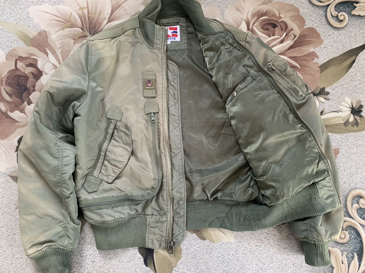 Propper Vtg Propper USAF George A.F.Base TacticalPilot Bomber Jacket Size US L / EU 52-54 / 3 - 15 Thumbnail