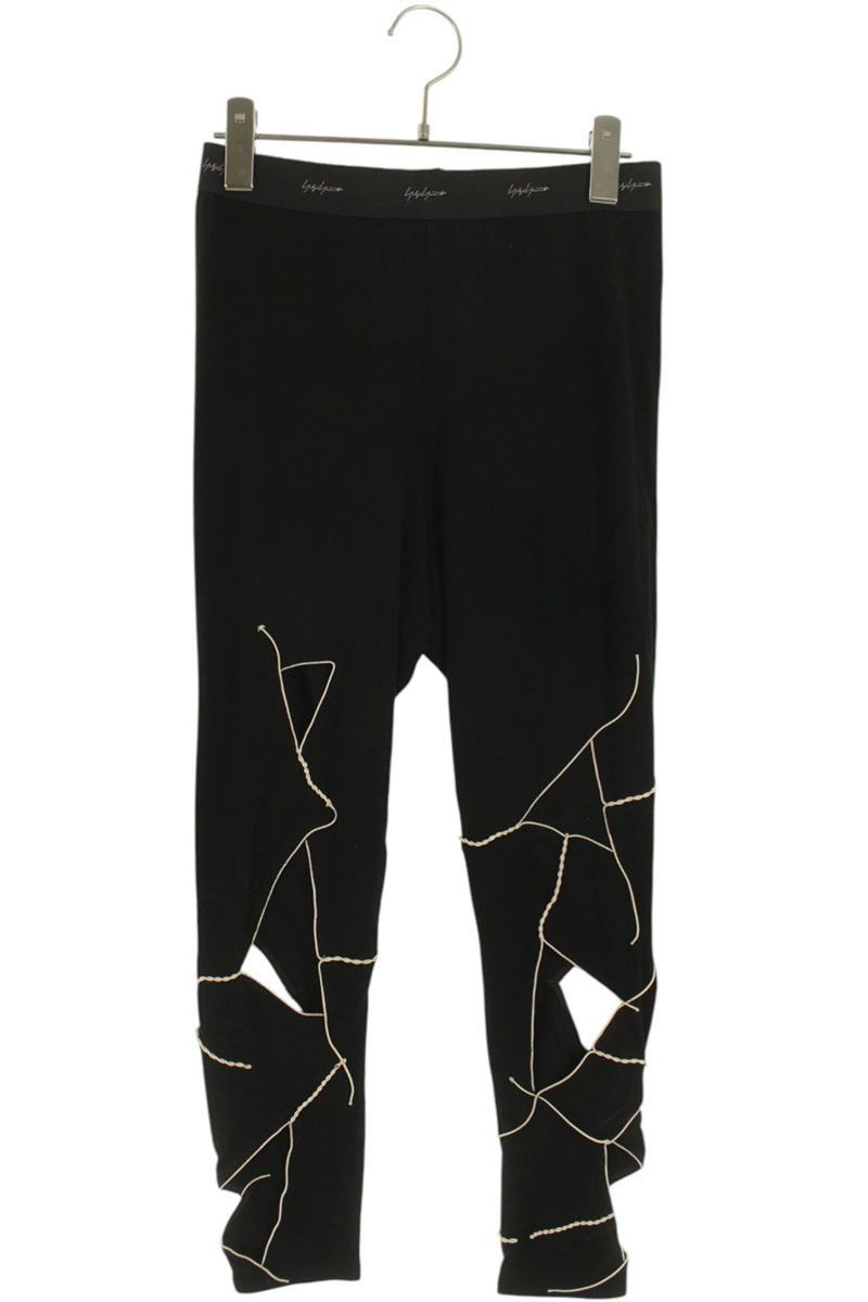 Yohji Yamamoto Yohji Yamamoto POUR HOMME // Cutout Leggings Size US 26 / EU 42 - 1 Thumbnail
