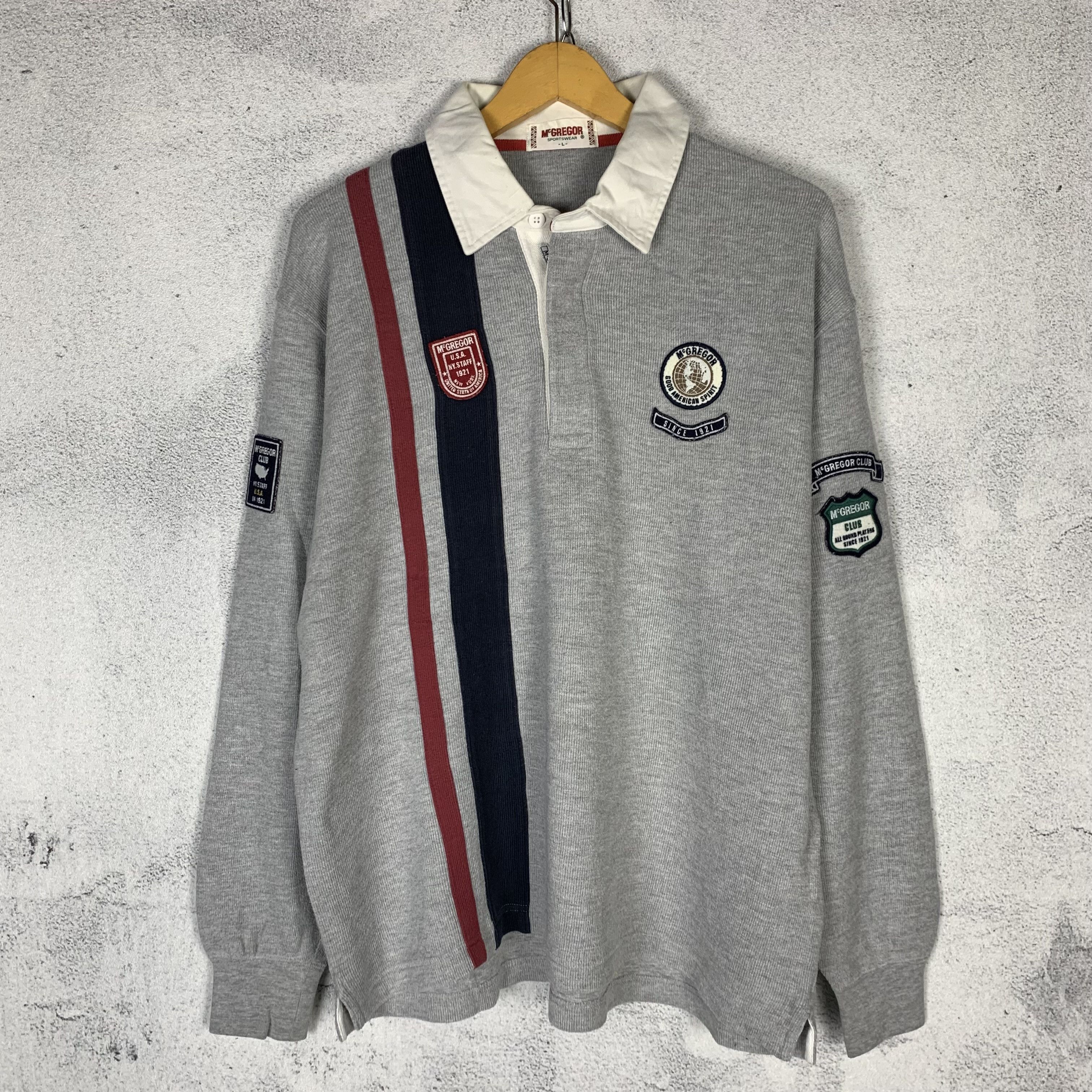 McGregor Vintage McGregor Rugby Shirt Size US L / EU 52-54 / 3 - 1 Thumbnail