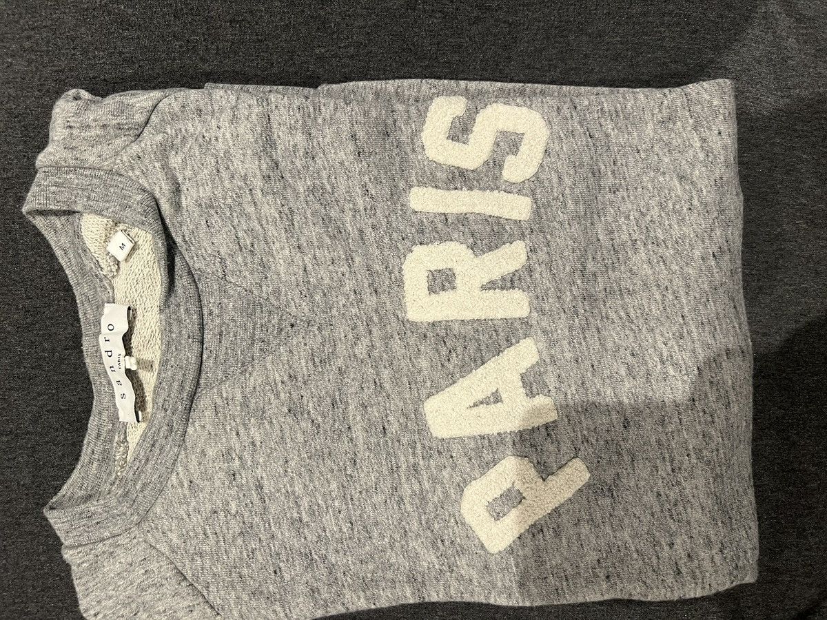 Sandro Paris crewneck Size US M / EU 48-50 / 2 - 2 Thumbnail