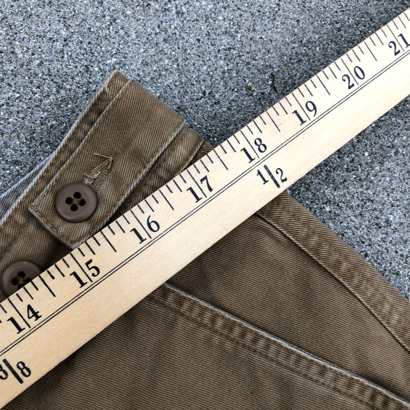 Express Vintage Express Khaki Chino Pants W34 L34 Baggy Slacks Mens Pants Size US 36 / EU 52 - 5 Thumbnail