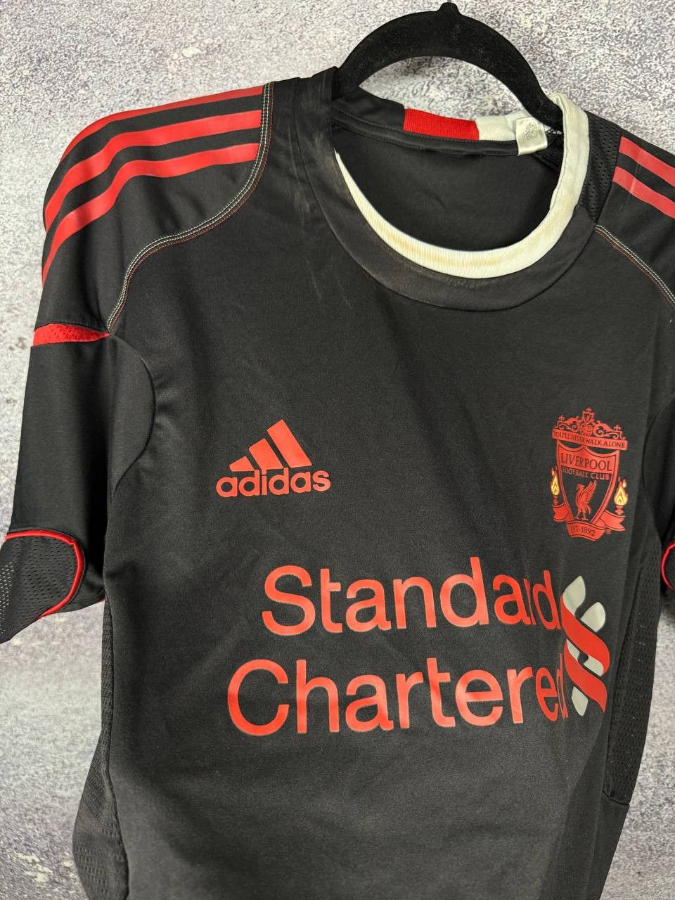 Adidas Liverpool 2010 Adidas Pre Match Trainig Jersey Small Size US S / EU 44-46 / 1 - 4 Thumbnail