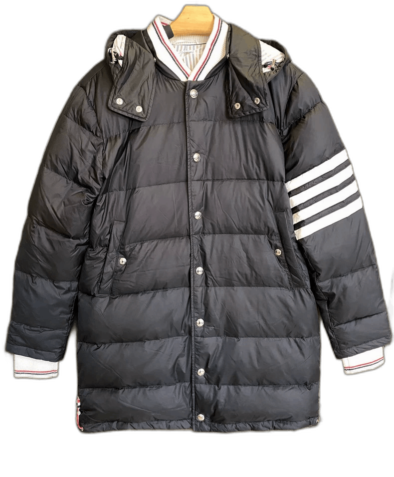 Thom Browne Thom Browne Men's Quilted Puffer Jacket Black-yf Size US M / EU 48-50 / 2 - 1 Thumbnail