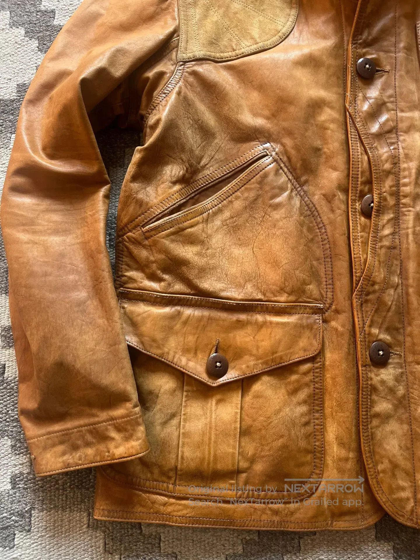 RRL Ralph Lauren Ralph Lauren RRL Leather Safari Vest. Size US M / EU 48-50 / 2 - 2 Thumbnail