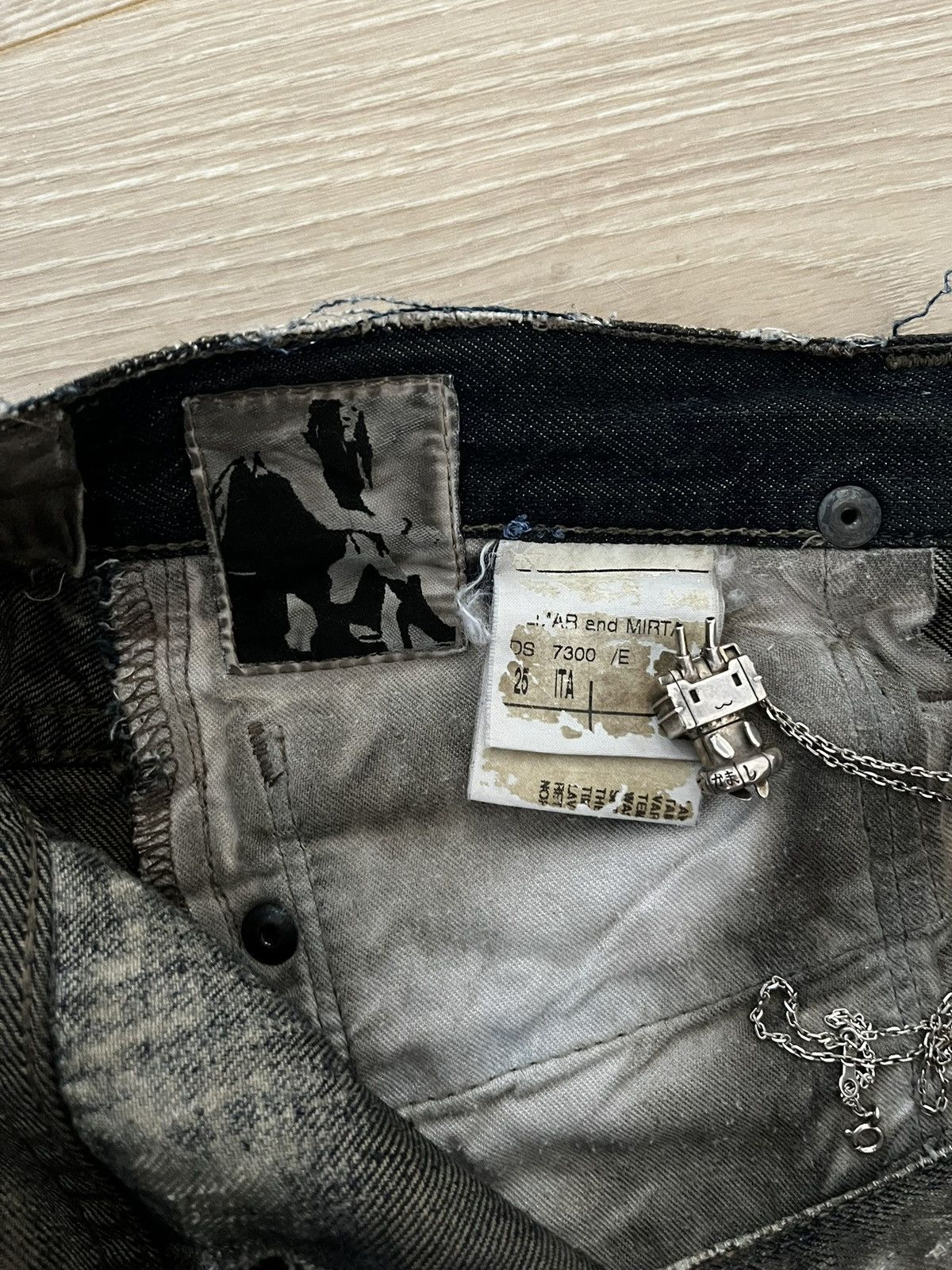 Rick Owens Rick Owens FW07 Dust Detroit Cut Denim Size US 26 / EU 42 - 5 Thumbnail