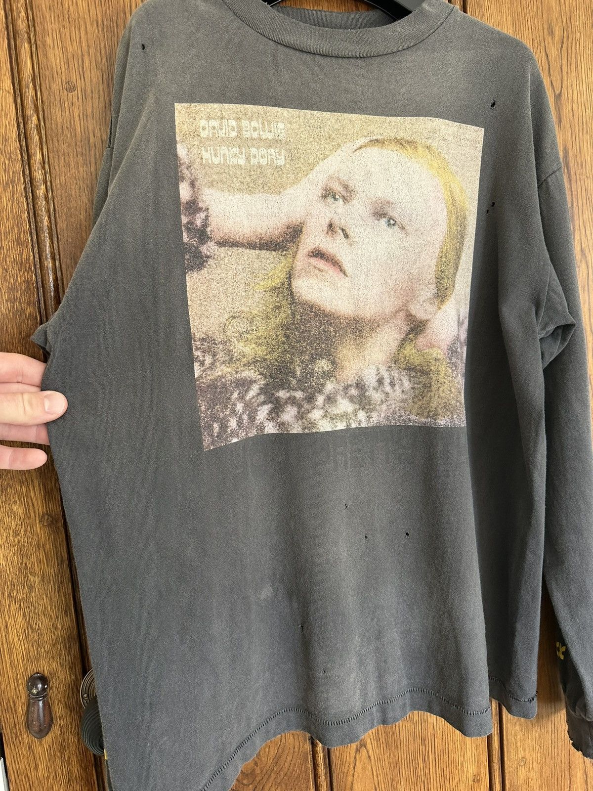 Saint Michael Saint Mxxxxxx Michael David Bowie gray long sleeve t shirt M Size US M / EU 48-50 / 2 - 17 Thumbnail