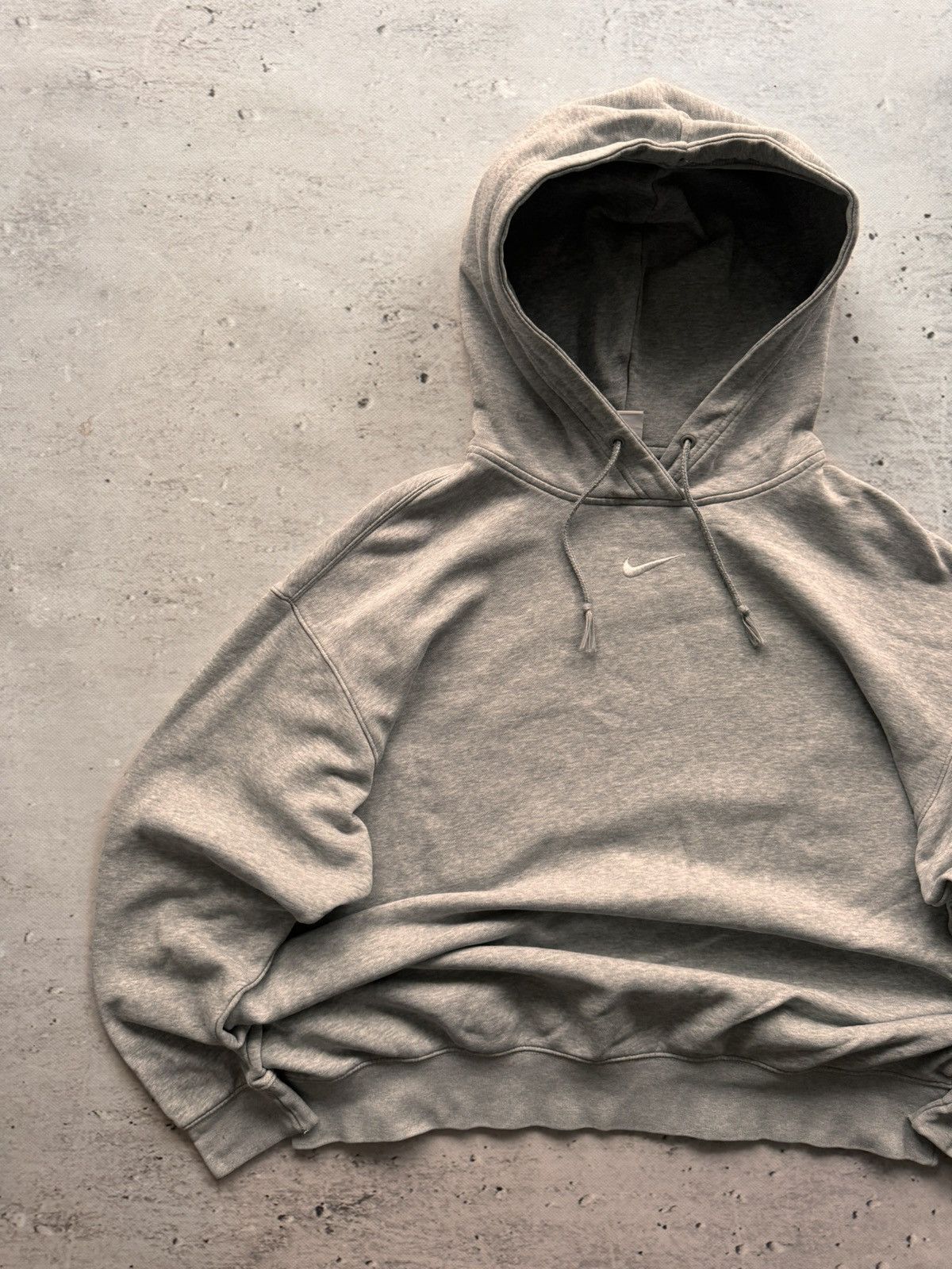 Nike × Vintage NIKE VINTAGE CENTER LOGO OVERSIZE BOXY HOODIE Size US L / EU 52-54 / 3 - 2 Thumbnail