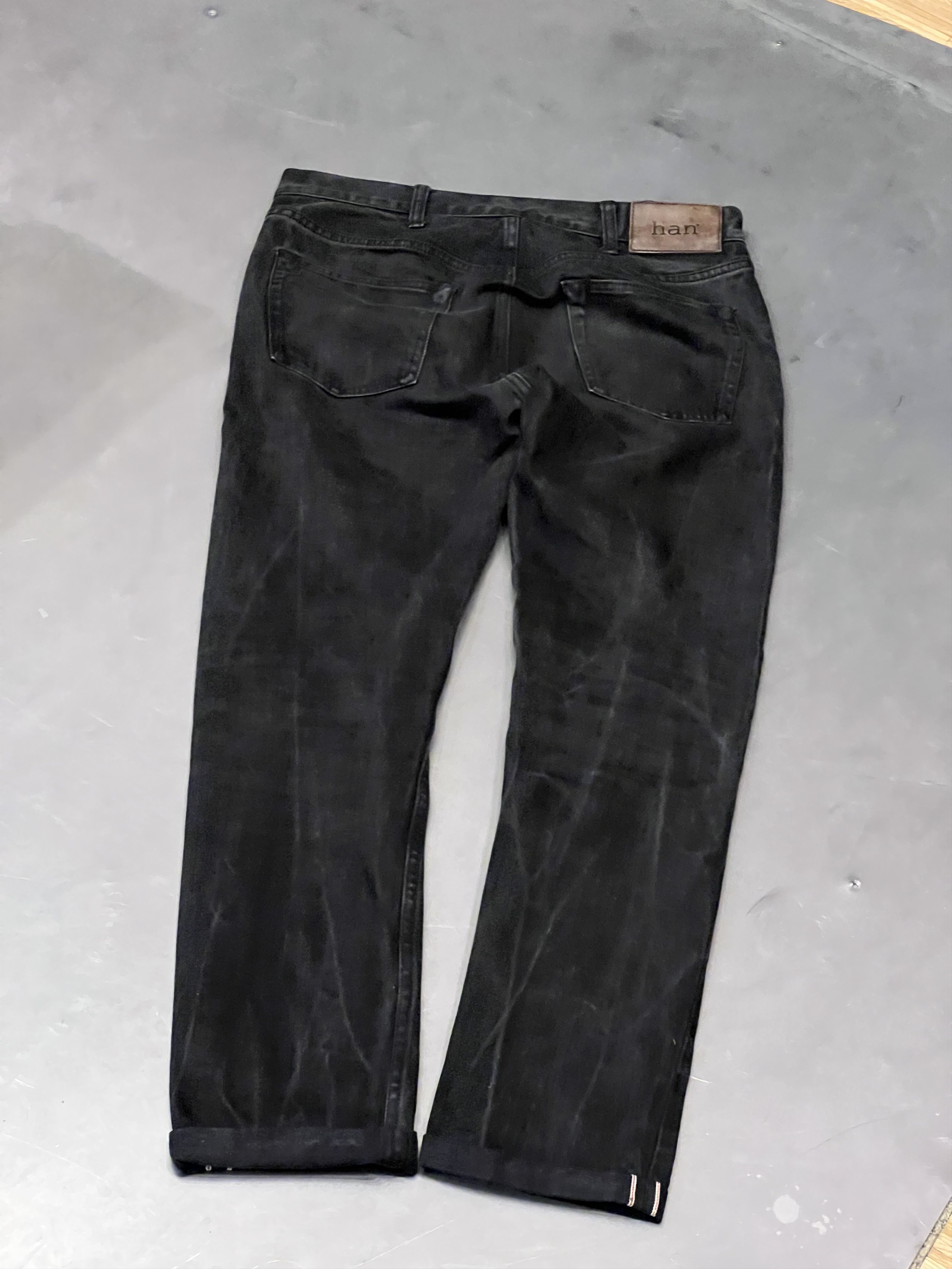 Han Kjobenhavn Han Kjobenhavn black Japanese Selvedge denim Size US 29 - 3 Thumbnail