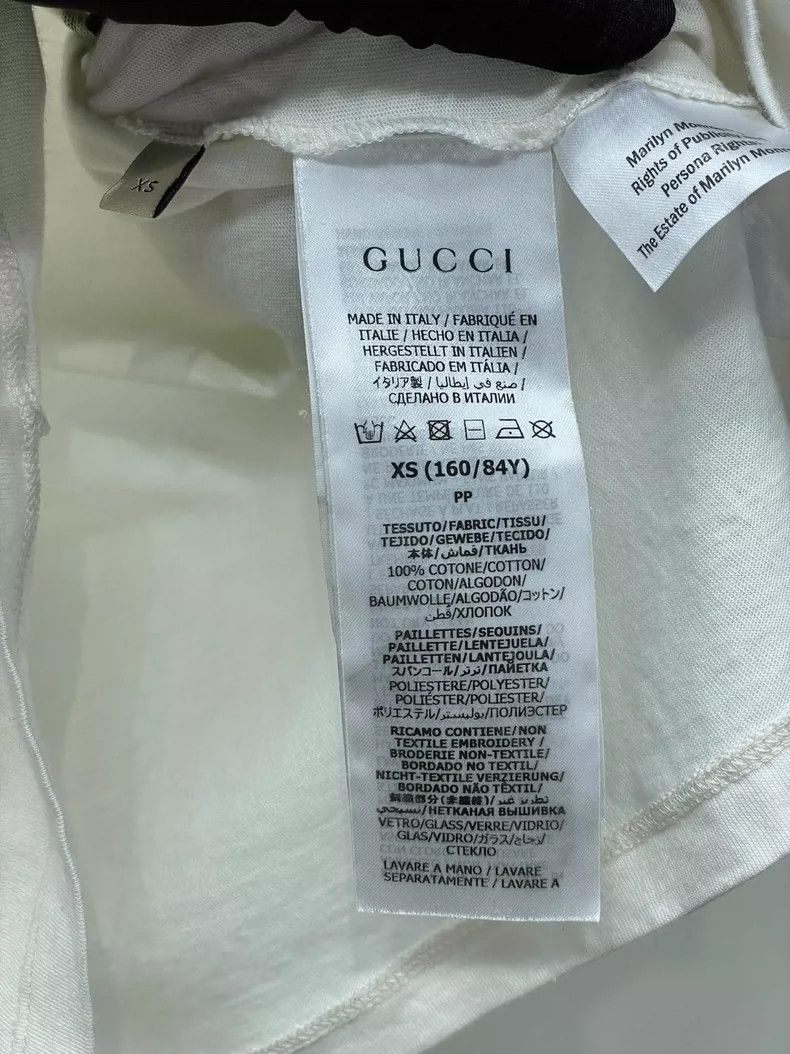 Gucci Gucci Strawberry sequin short-sleeved T-shirt 2504-Nextarro Size XS / US 0-2 / IT 36-38 - 6 Thumbnail