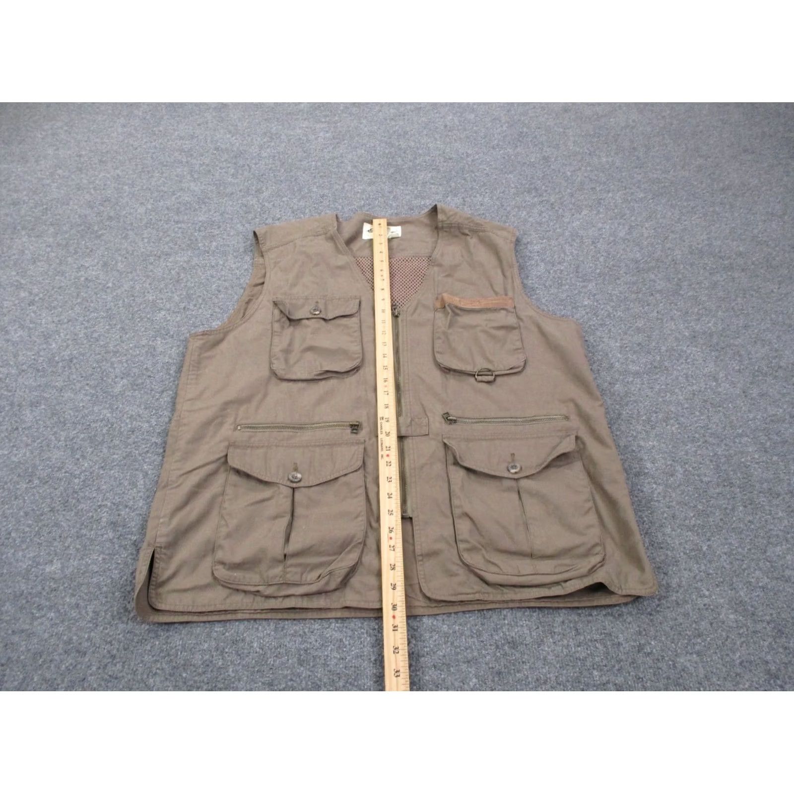Eddie Bauer Eddie Bauer Vest Jacket Mens L Windbreaker Outdoor Lightweight Pockets Full Zip Waterproof Windproof Brown Canvas Logo Size US L / EU 52-54 / 3 - 3 Thumbnail