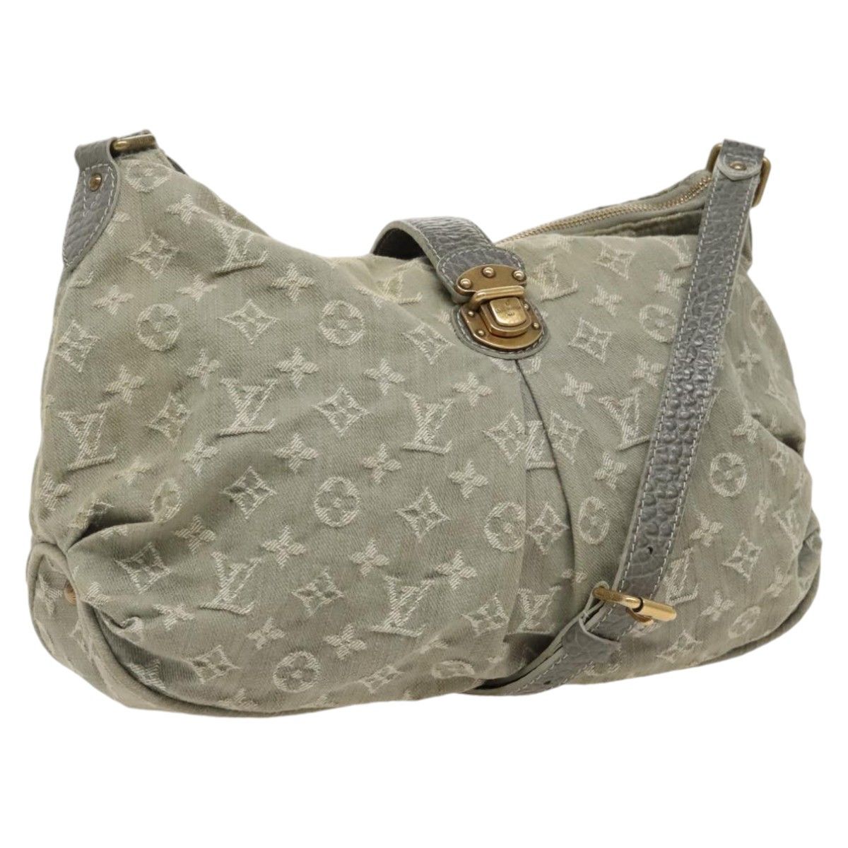 Louis Vuitton Slightly Grey Denim - Jeans Shoulder Bag (Pre-Owned) Size ONE SIZE - 1 Thumbnail