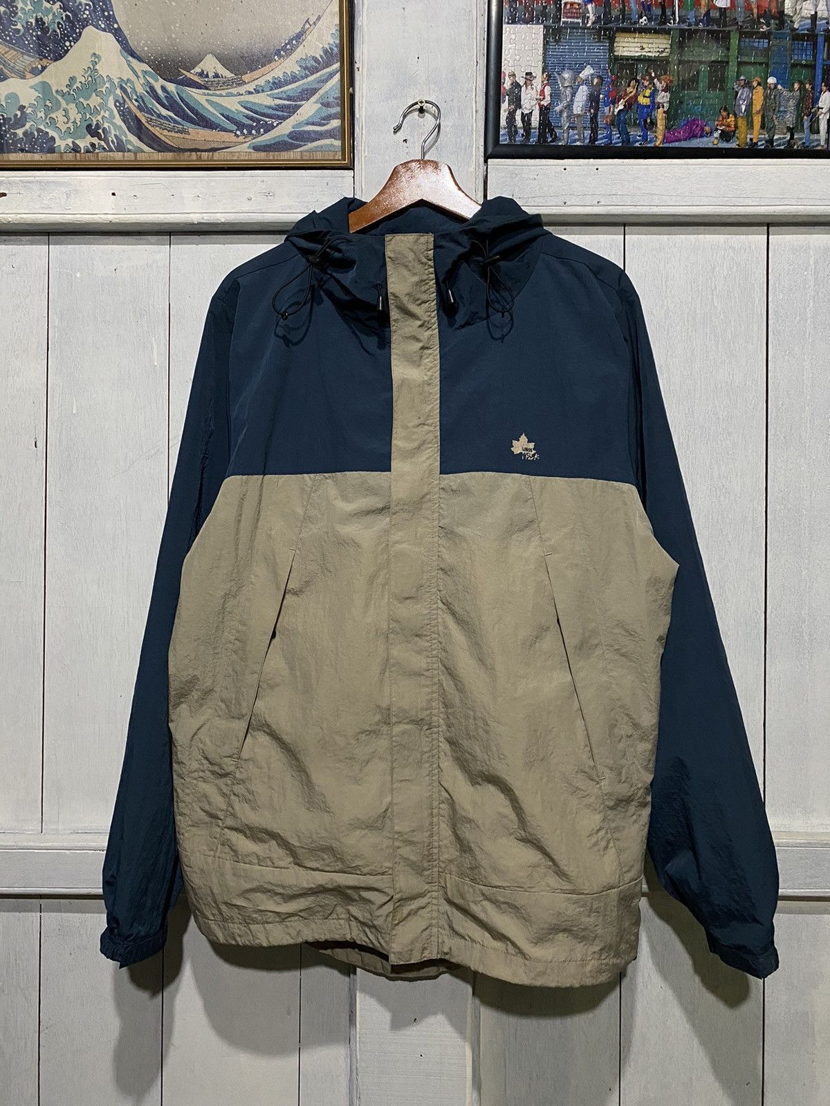 Japanese Brand Logos Outdoor Windbreaker Jacket Size US L / EU 52-54 / 3 - 1 Thumbnail