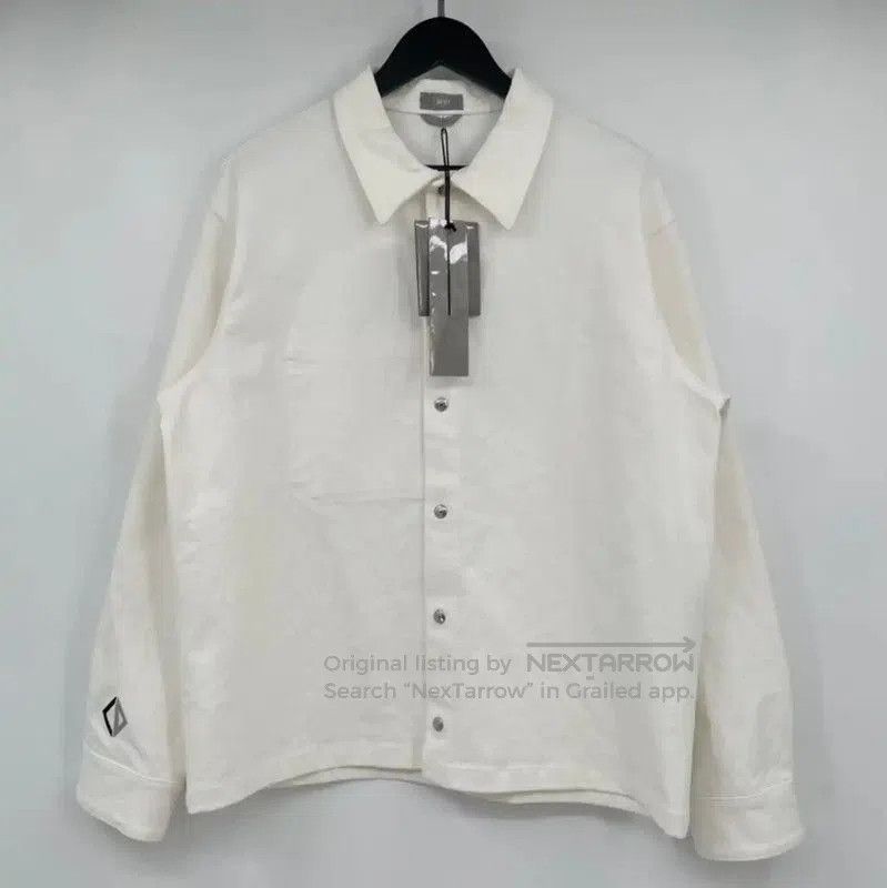Dior Dior White Cotton Long Sleeve Men's Jacket . Size US L / EU 52-54 / 3 - 2 Thumbnail