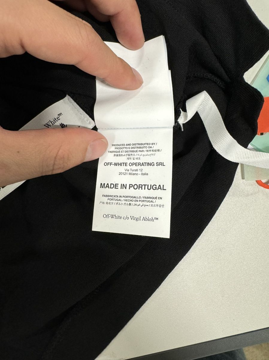 Off-White Off-White Splash Arrow T-Shirt NEW 550$ Size US S / EU 44-46 / 1 - 6 Thumbnail