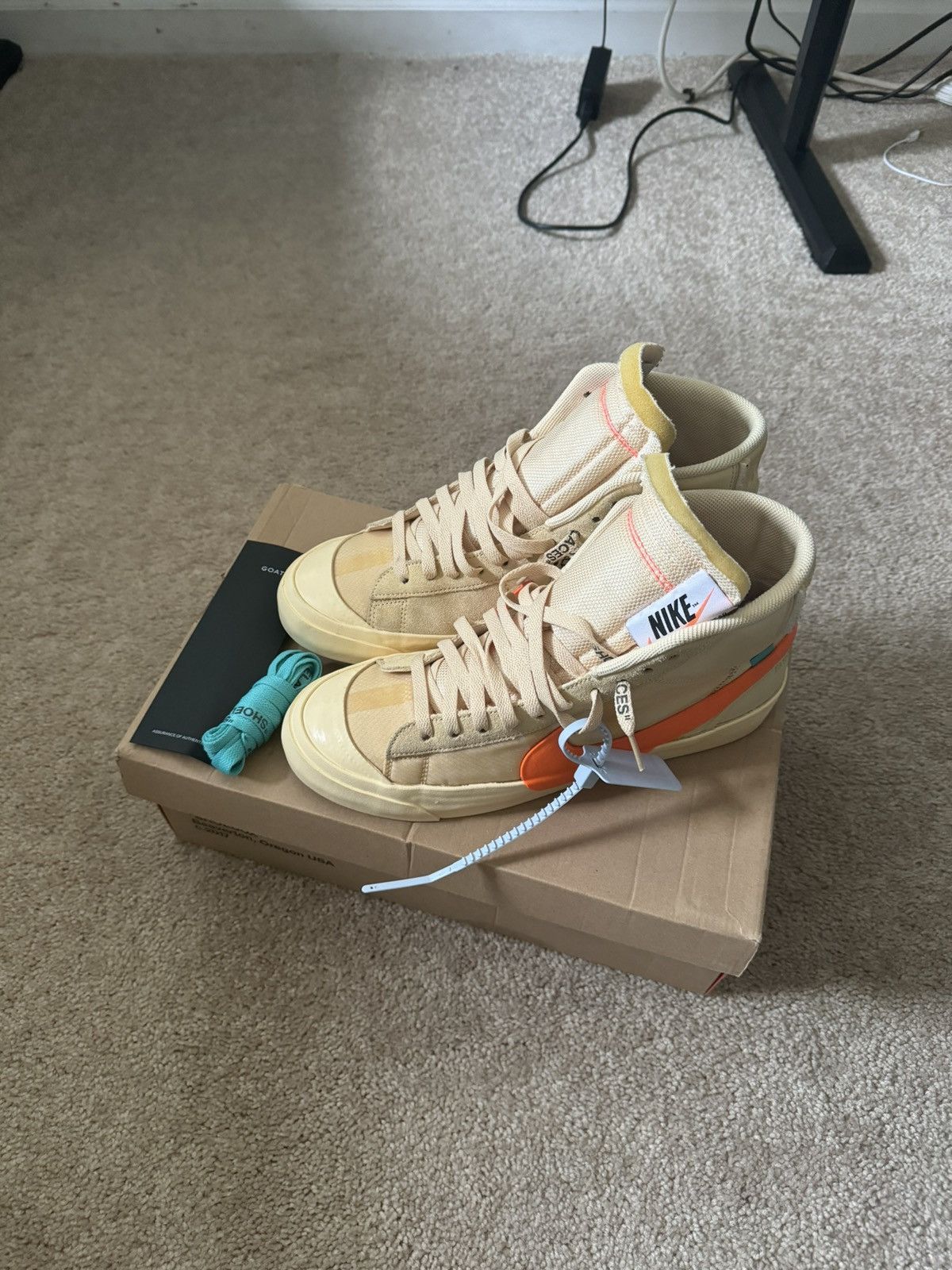 Off-White Off-White x Blazer Mid ‘All Hallows Eve’ Size US 11 / EU 44 - 1 Thumbnail