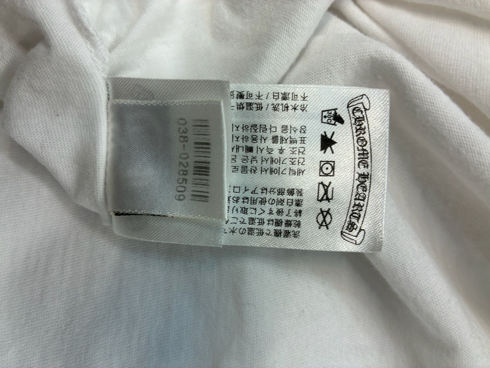 Chrome Hearts Chrome Hearts Neck Letters Logo T-Shirt Size US XL / EU 56 / 4 - 13 Thumbnail