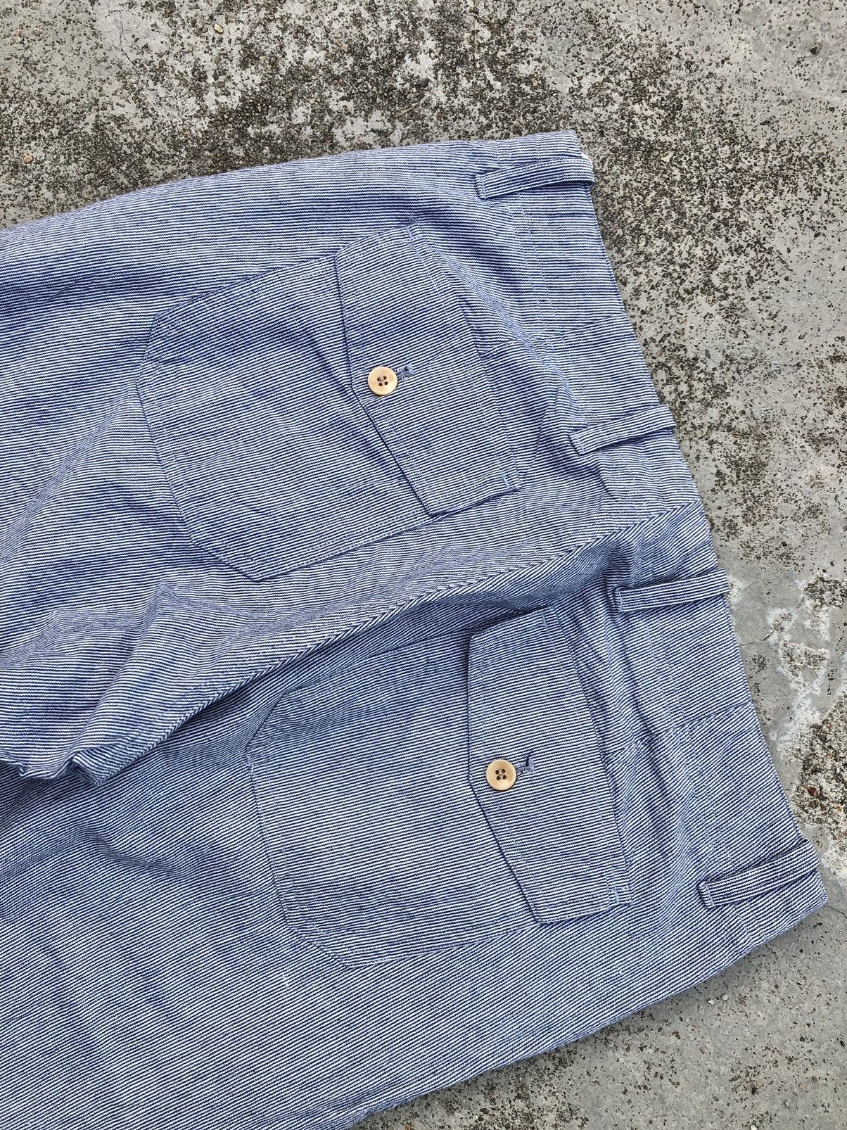 Banana Republic STRIPED⚡️⚡️RELAXED FIT PANTS BY BANANA REPUBLIC Size US 33 - 7 Thumbnail