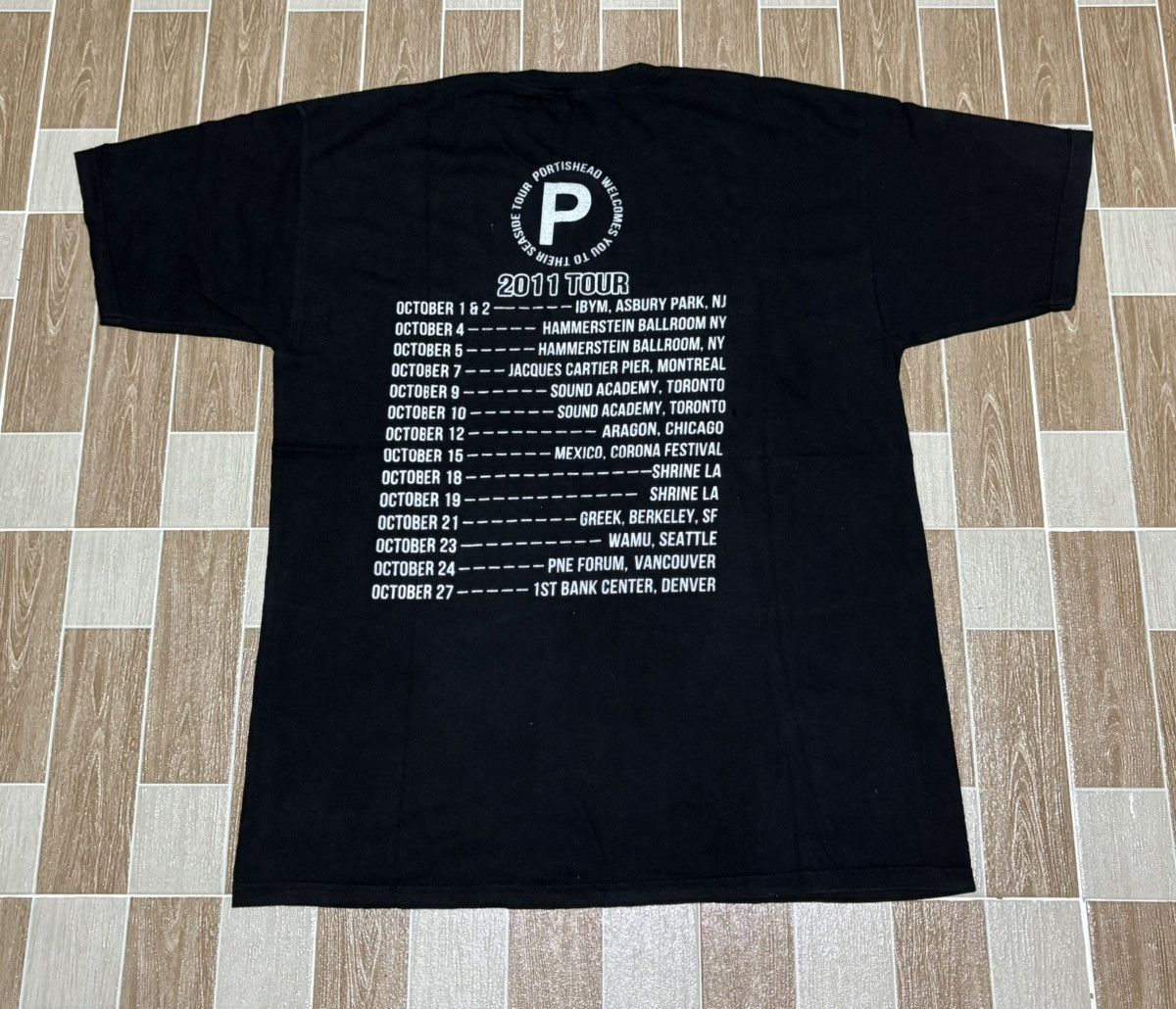 Band Tees Rare Band x Portishead Tour 2011 Size US L / EU 52-54 / 3 - 6 Thumbnail