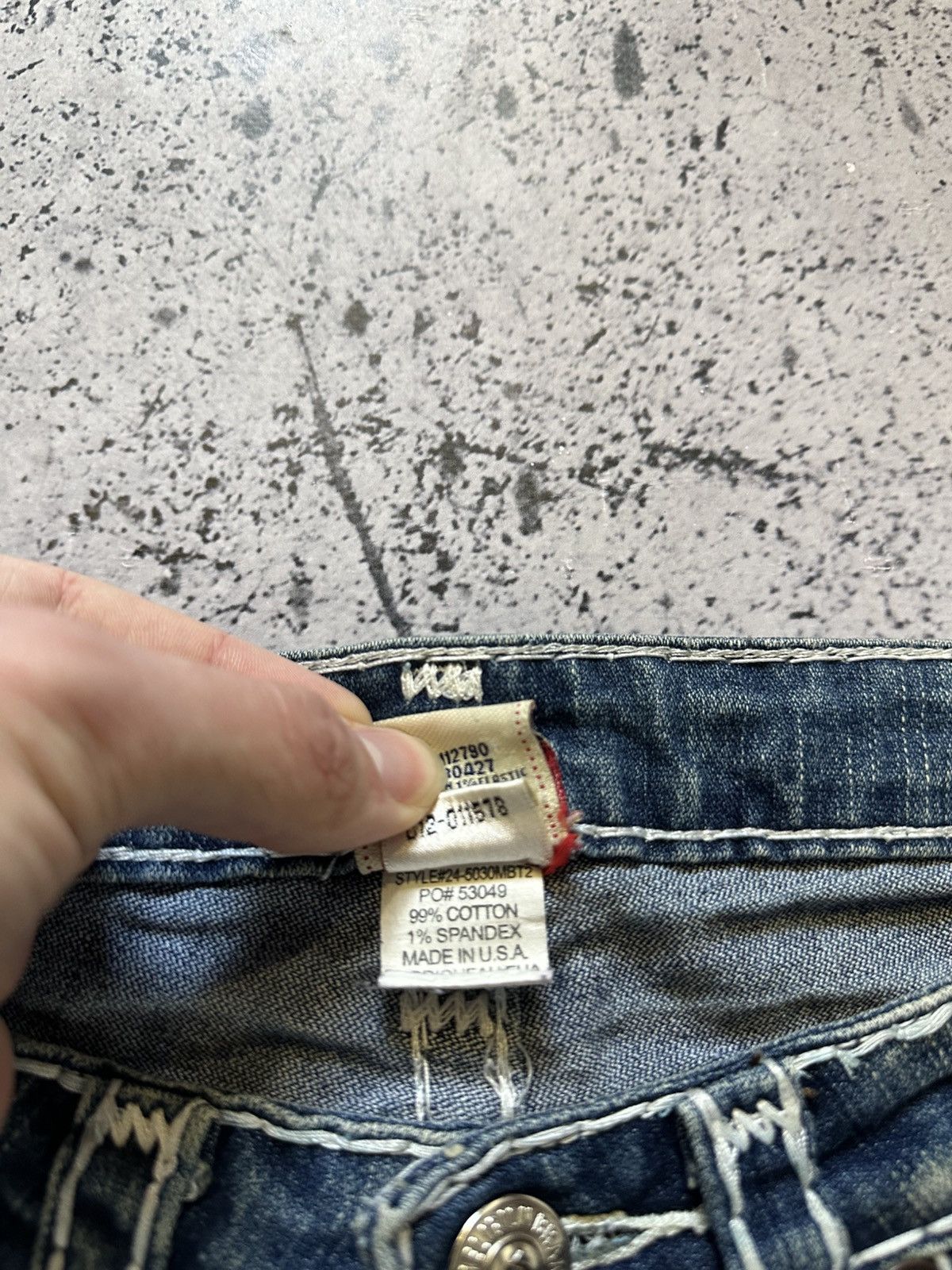True Religion Vintage True Religion Denim Jeans Flared Chief Keef Y2K USA Size US 27 - 11 Thumbnail