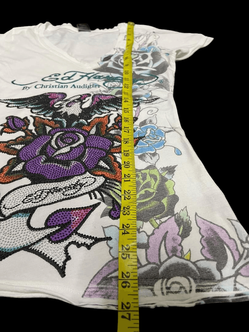 Ed Hardy Ed Hardy Full Print T-Shirt Size S / US 4 / IT 40 - 5 Thumbnail