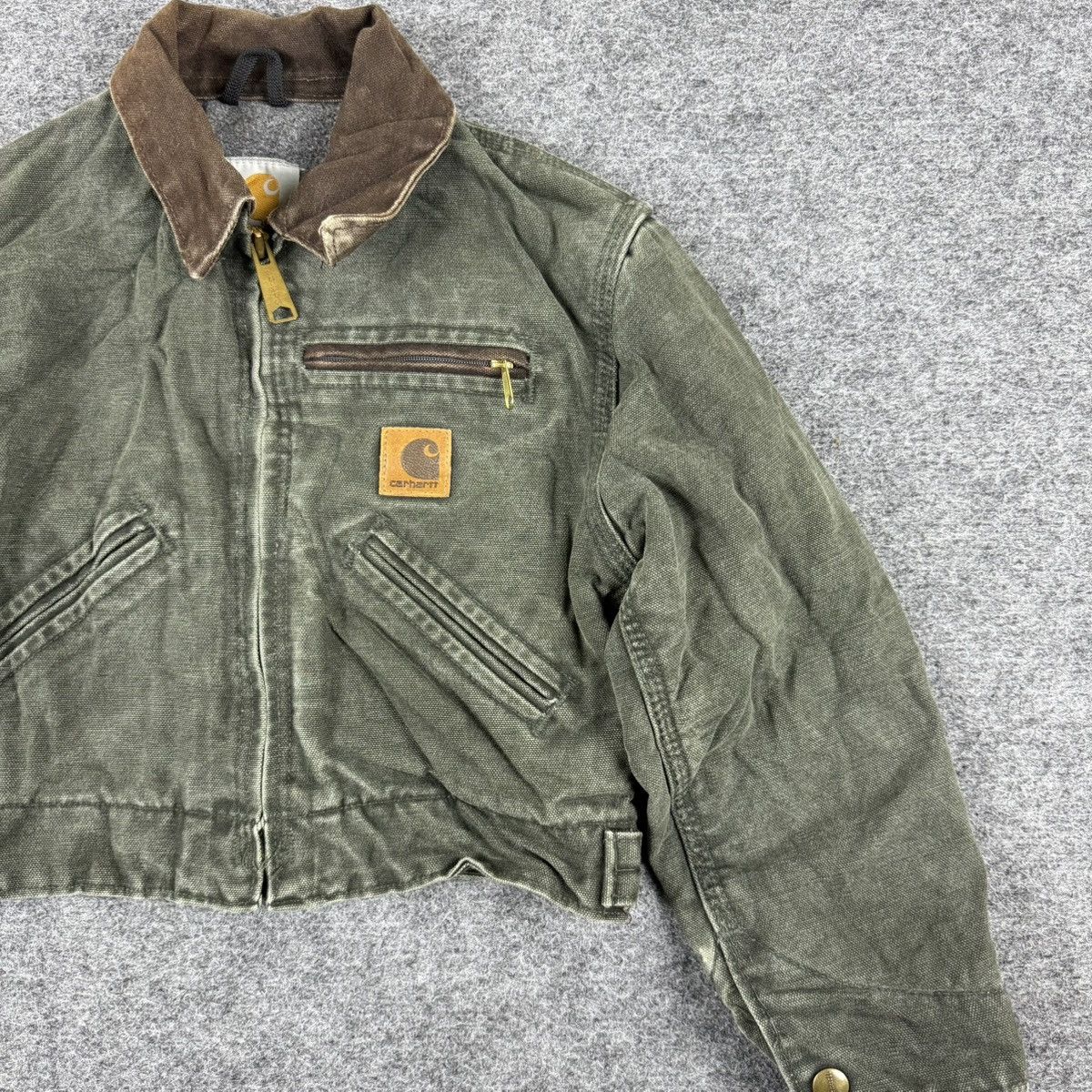 Carhartt Vintage Carhartt Detroit jacket Kid Size US XXS / EU 40 - 2 Thumbnail