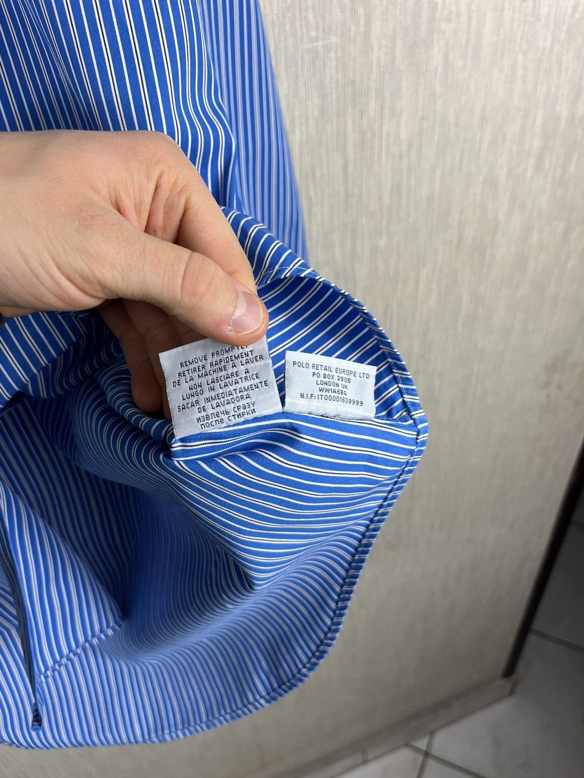Polo Ralph Lauren × Ralph Lauren × Vintage Vintage Polo Ralph Lauren classic striped old money shirt Size US S / EU 44-46 / 1 - 21 Thumbnail