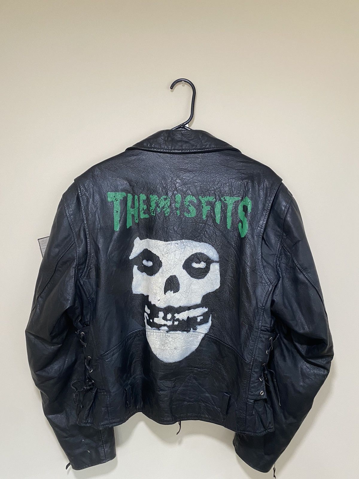 ジャケット・アウター misfits Vintage Redballs Autographed Misfits Leather Jacket | eBay