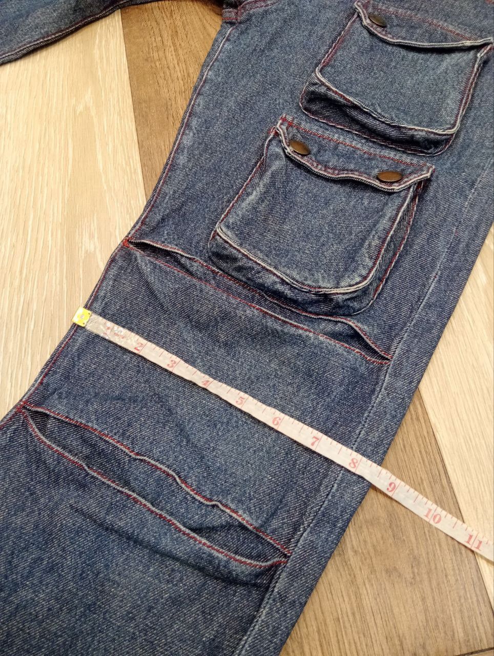 291295=Homme 291295 HOMME JAPAN 7 POCKET DENIM JEANS - SIZE 1 BLUE Size US 29 - 18 Thumbnail