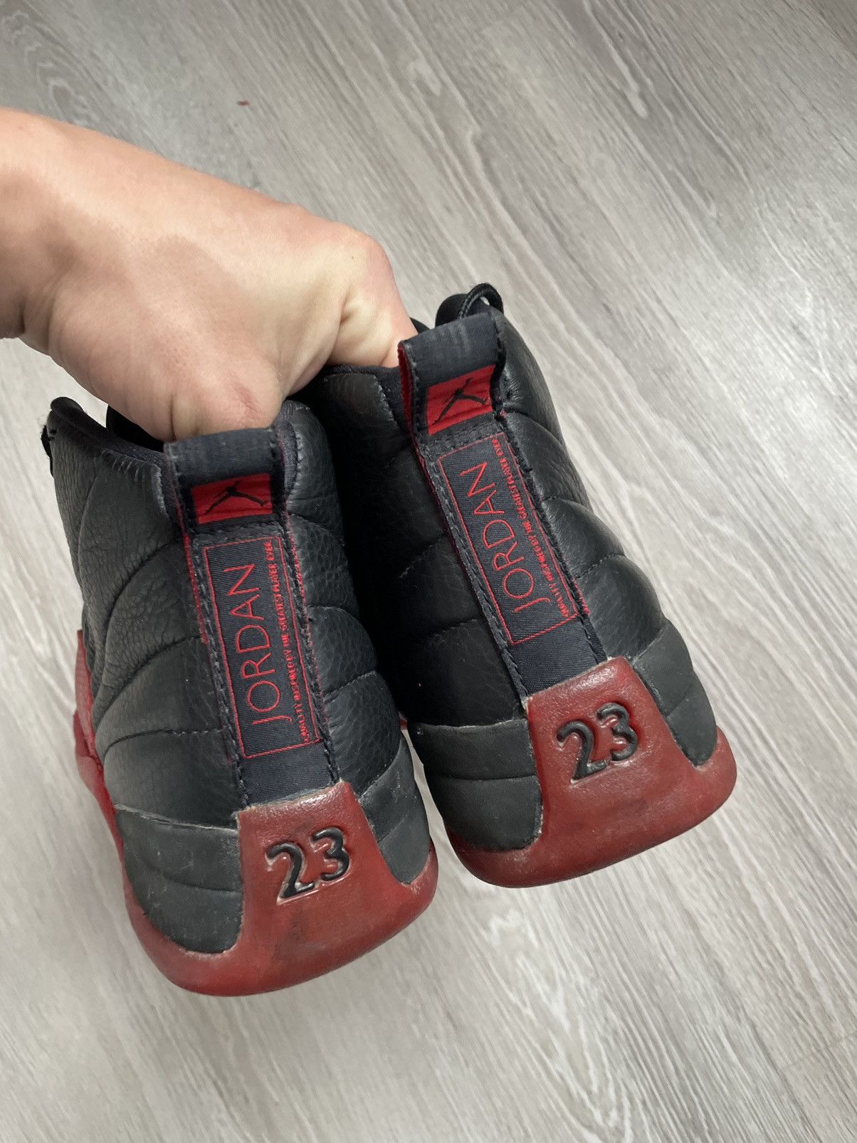 Nike Rare💥1997 Air Jordan 12 OG Flu Game Y2K Size US 11.5 / EU 44-45 - 5 Thumbnail