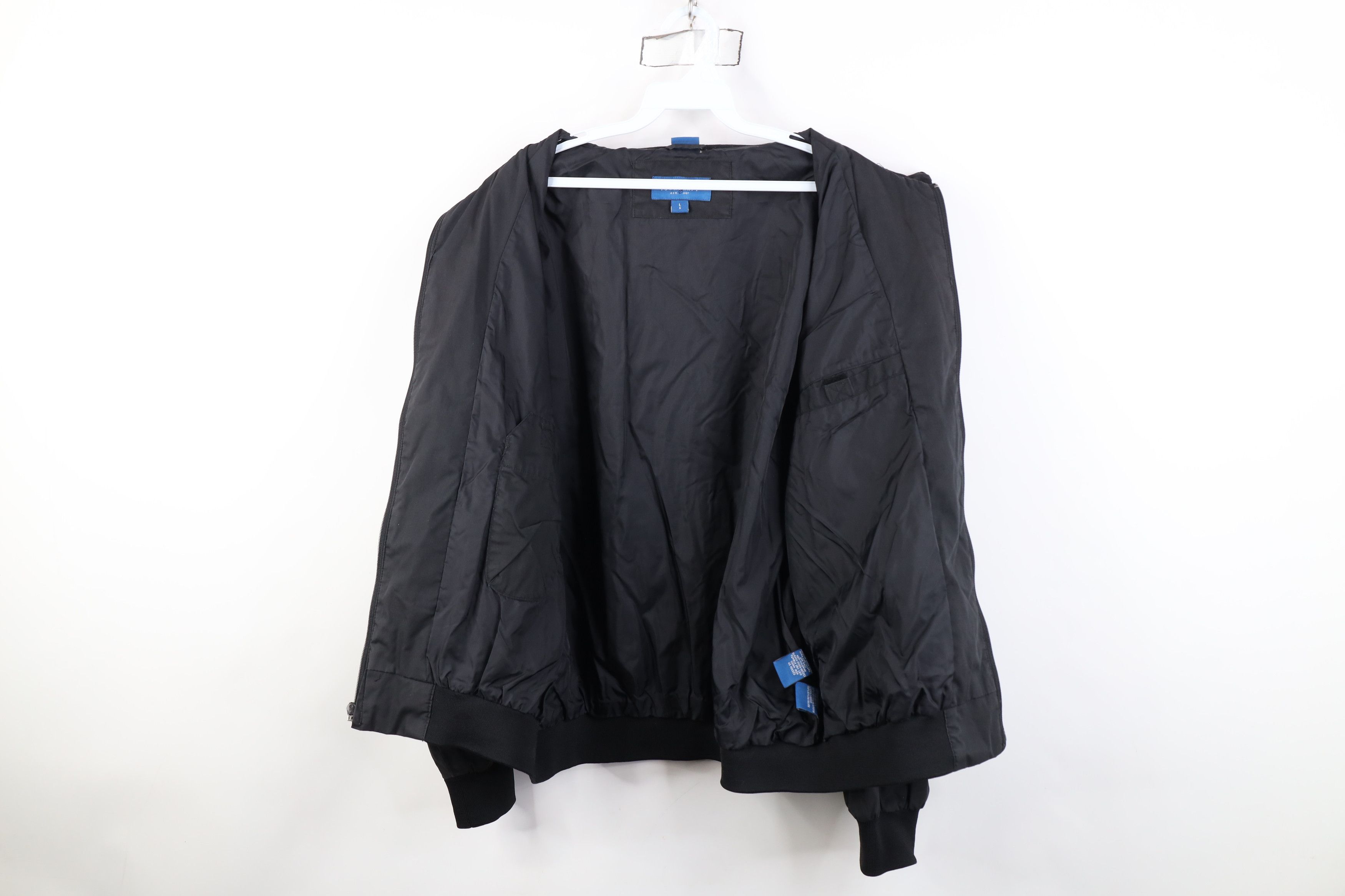 Vintage Vintage 90s Streetwear Full Zip Cafe Racer Bomber Jacket Size US L / EU 52-54 / 3 - 11 Thumbnail