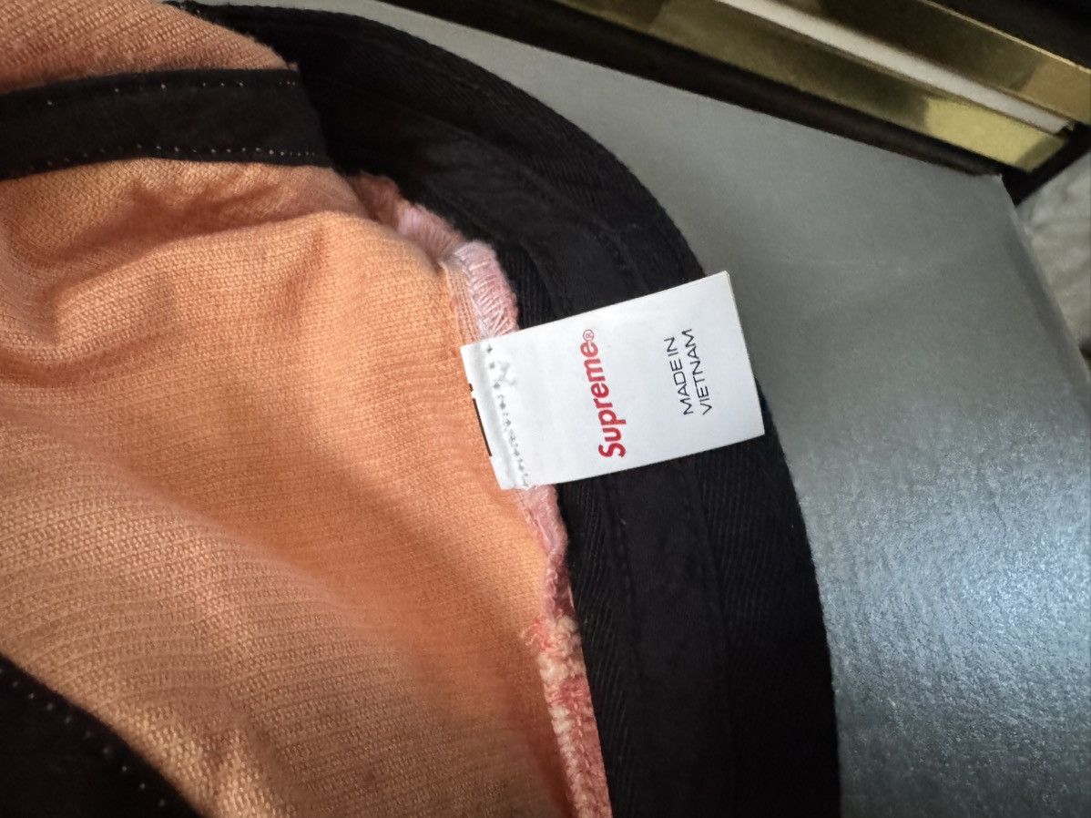 Supreme Supreme Corduroy Pocket Camp Cap Peach Size ONE SIZE - 3 Thumbnail