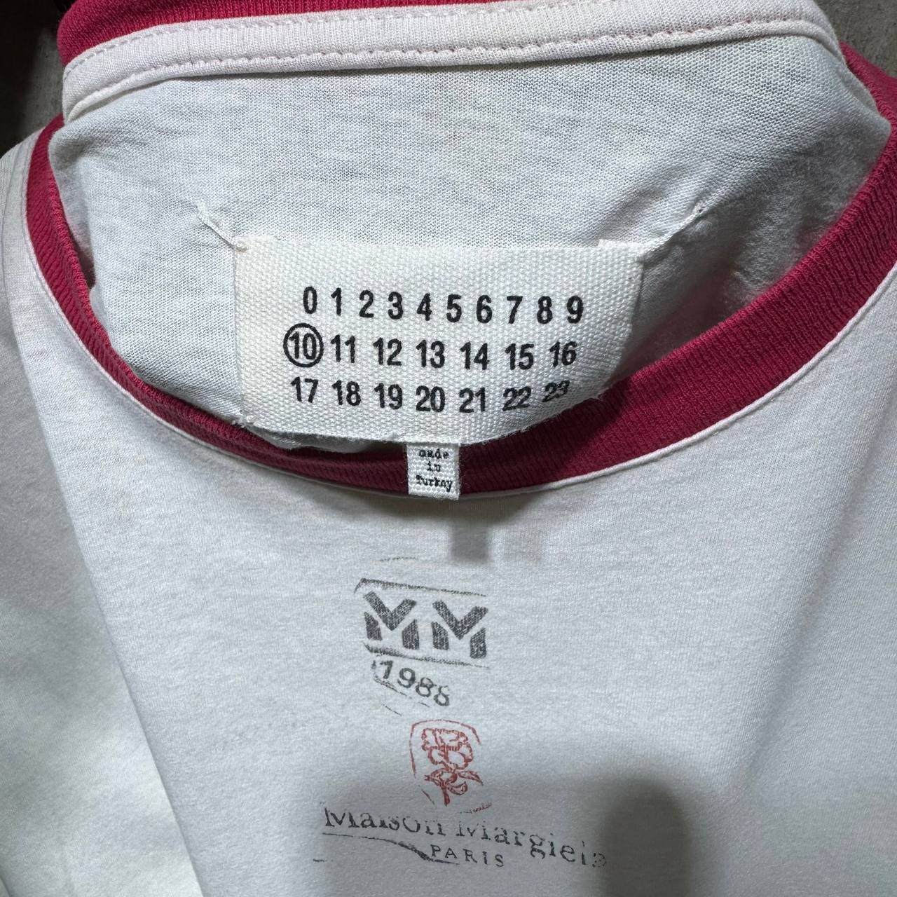 Maison Margiela Maison Margiela Stamp Tee Size US S / EU 44-46 / 1 - 3 Thumbnail
