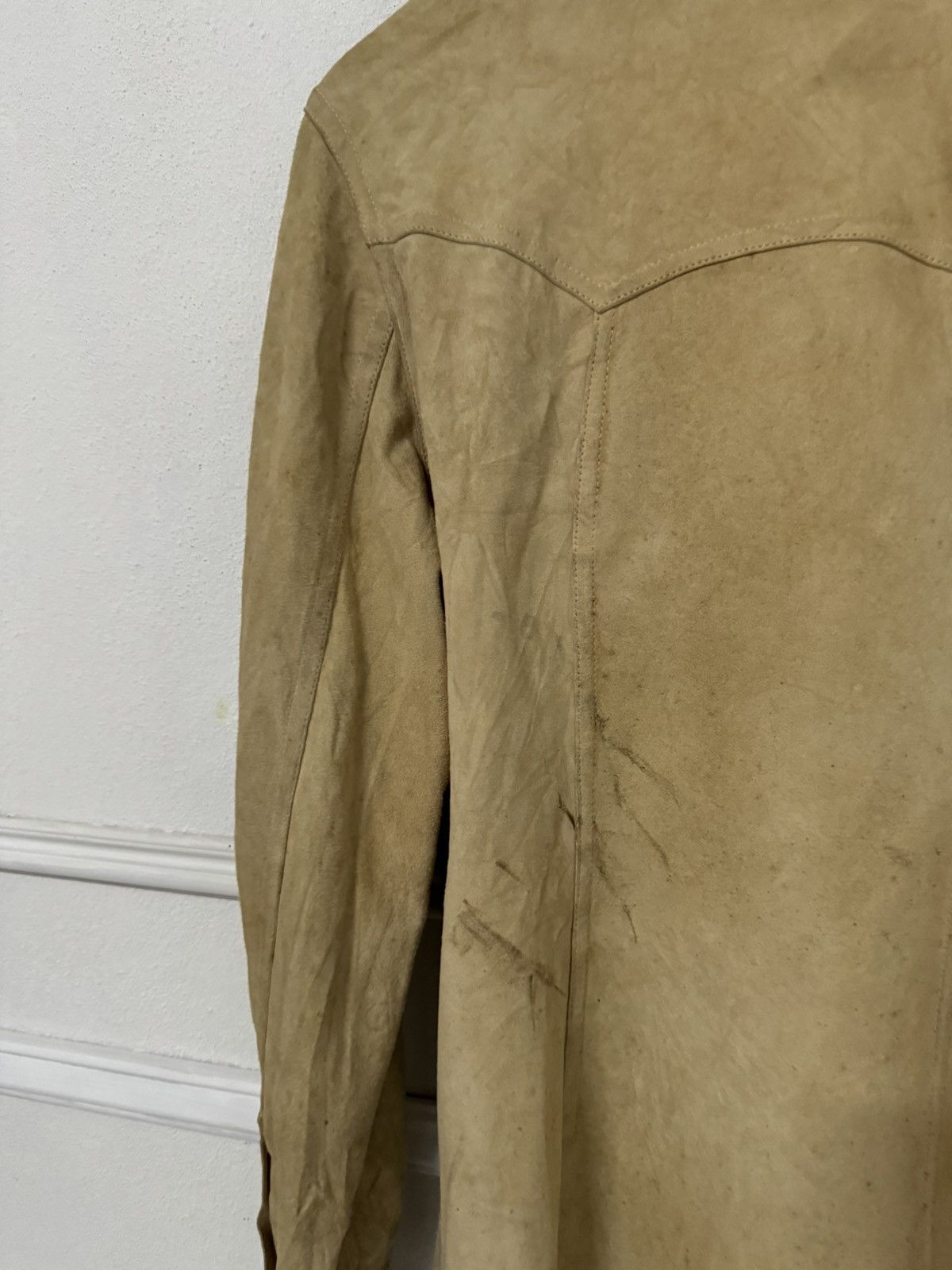 Gucci Gucci suede leather jacket size 40 Size S / US 4 / IT 40 - 9 Thumbnail