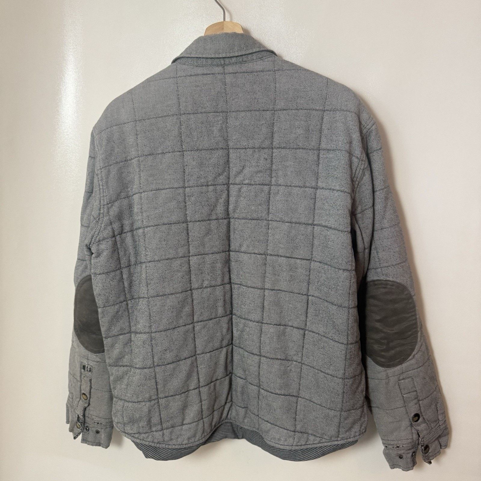 UNTUCKit Untuckit Quilted Jacket Ziata Shacket Patches Flannel Gorp Size US M / EU 48-50 / 2 - 2 Thumbnail
