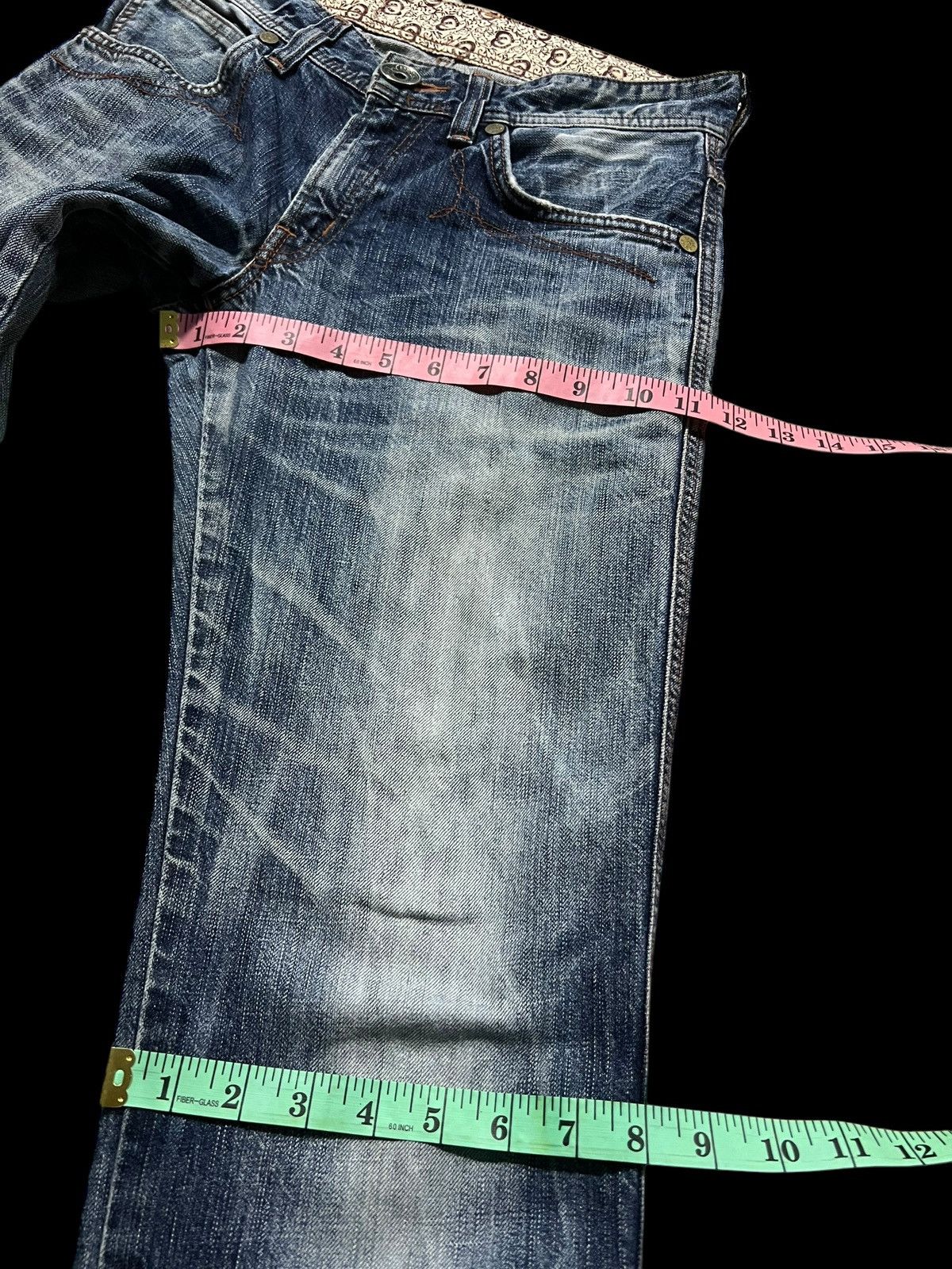 Edwin × If Six Was Nine × Seditionaries VINTAGE EDWIN 503 BLUE TRIP NICE FADED JEANS Size US 29 - 11 Thumbnail