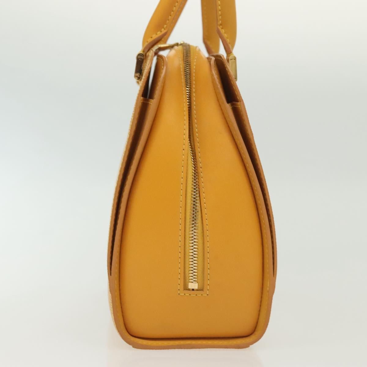 Louis Vuitton LOUIS VUITTON Epi Pont Neuf Hand Bag Yellow M52059 Size ONE SIZE - 4 Thumbnail
