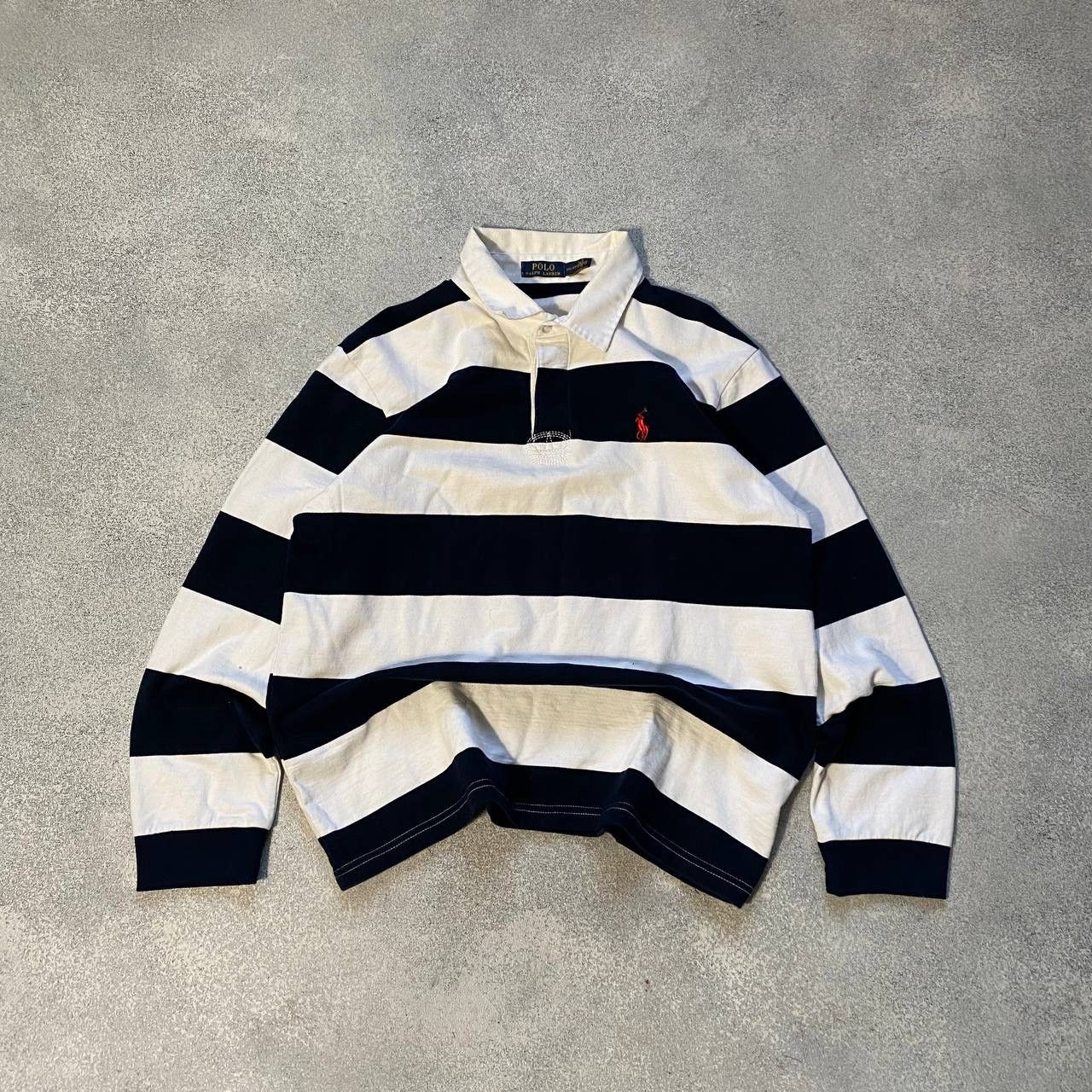 Polo Ralph Lauren Vintage 💥 Polo Ralph Lauren Regby Sweatshirt New York USA Size US XL / EU 56 / 4 - 1 Thumbnail