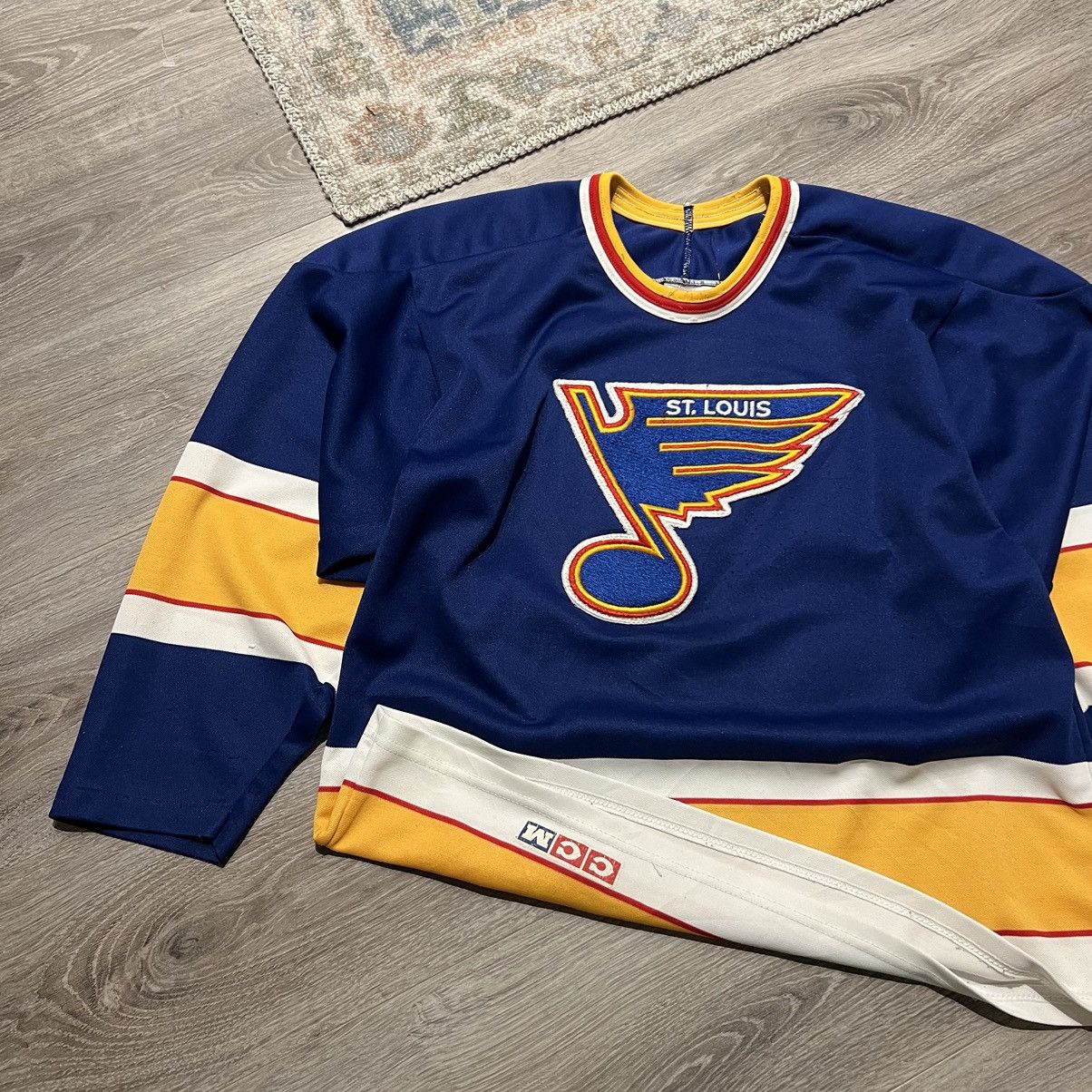 Vintage Vintage St. Louis blue Brett hull hockey jersey Size US M / EU 48-50 / 2 - 1 Thumbnail