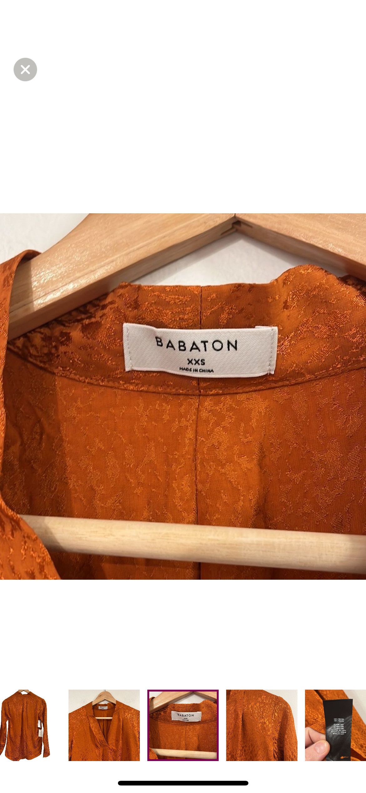 Aritzia Babaton Power Blouse Size XXS / US 00 / IT 34 - 4 Thumbnail