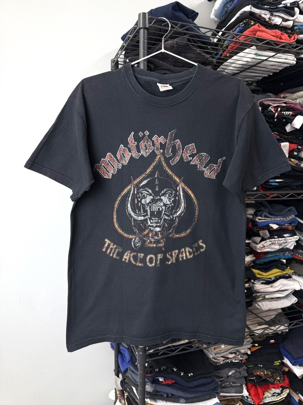 Band Tees Vintage 2000s Motörhead The Ice Of Spades T Shirt Size US M / EU 48-50 / 2 - 1 Thumbnail