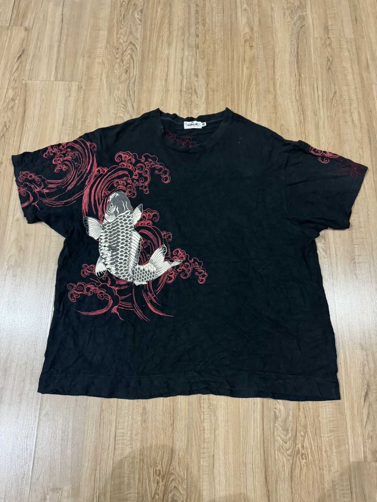Japanese Brand KARA KURI SUKAJAN SHIRT Size US XXL / EU 58 / 5 - 1 Thumbnail