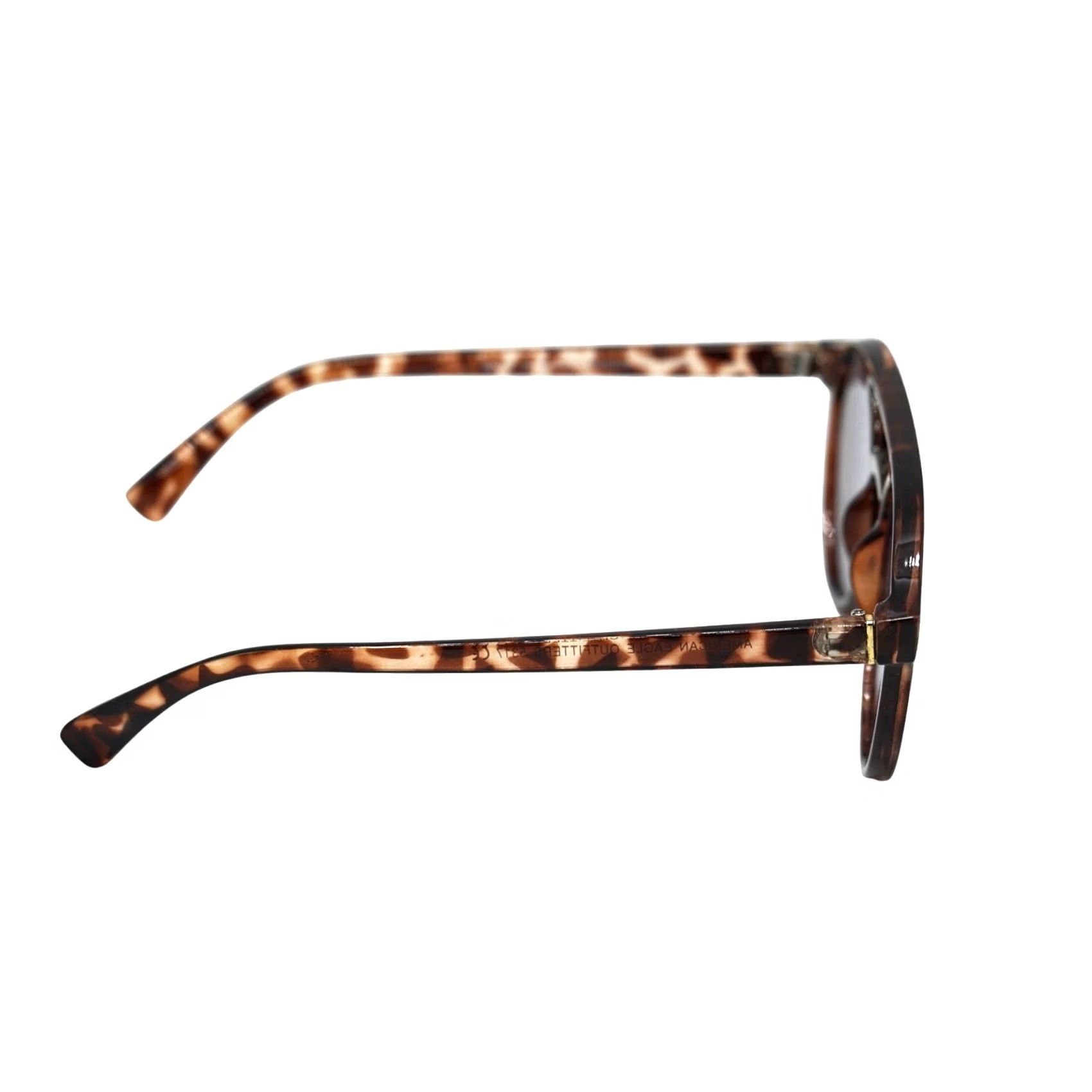 Vintage American Eagle Sunglasses Tortoise Frame Gold Unisex Adults Size ONE SIZE - 5 Thumbnail