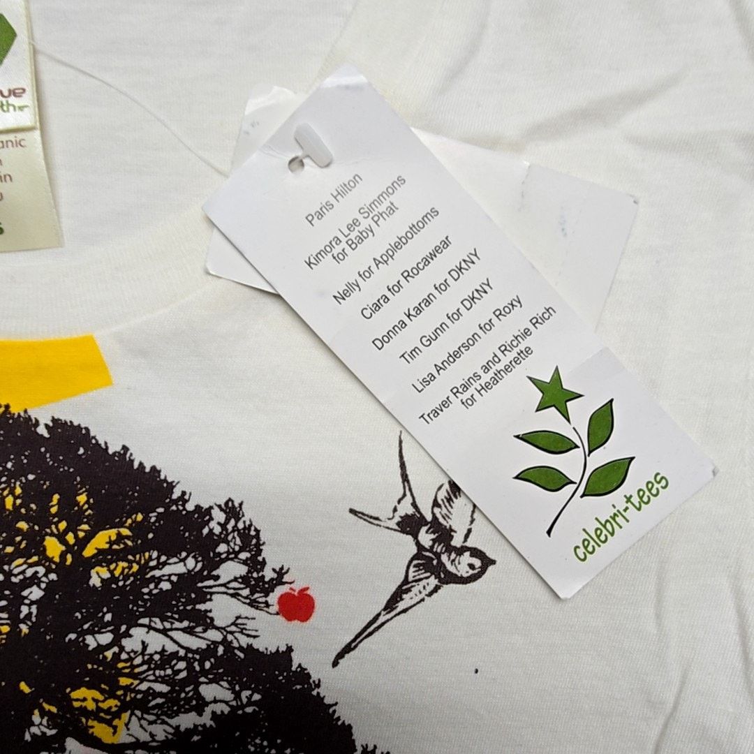Other Alternative Earth Tree Graphic Shirt Organic Cotton Ivory S Size S / US 4 / IT 40 - 3 Thumbnail