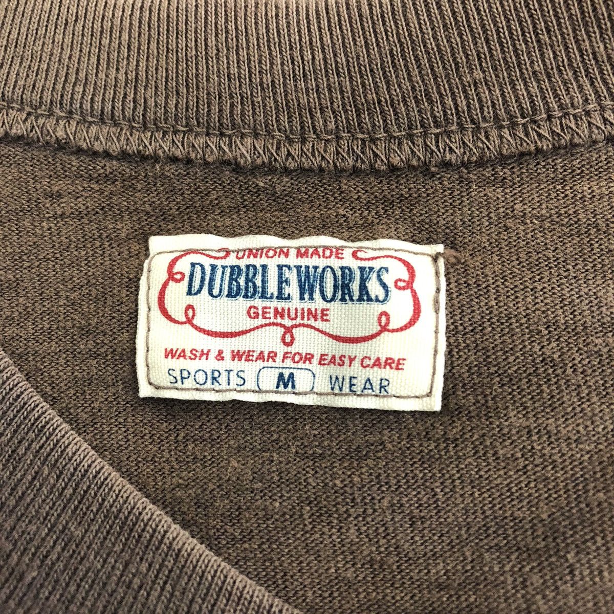 Vintage DUBBLE WORKS Union Made U.S. Navy Divers T-Shirt Size US M / EU 48-50 / 2 - 7 Thumbnail