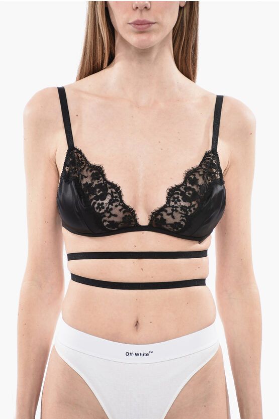 og1mm0624 Size: XL / Silk Soft Bra in Black
